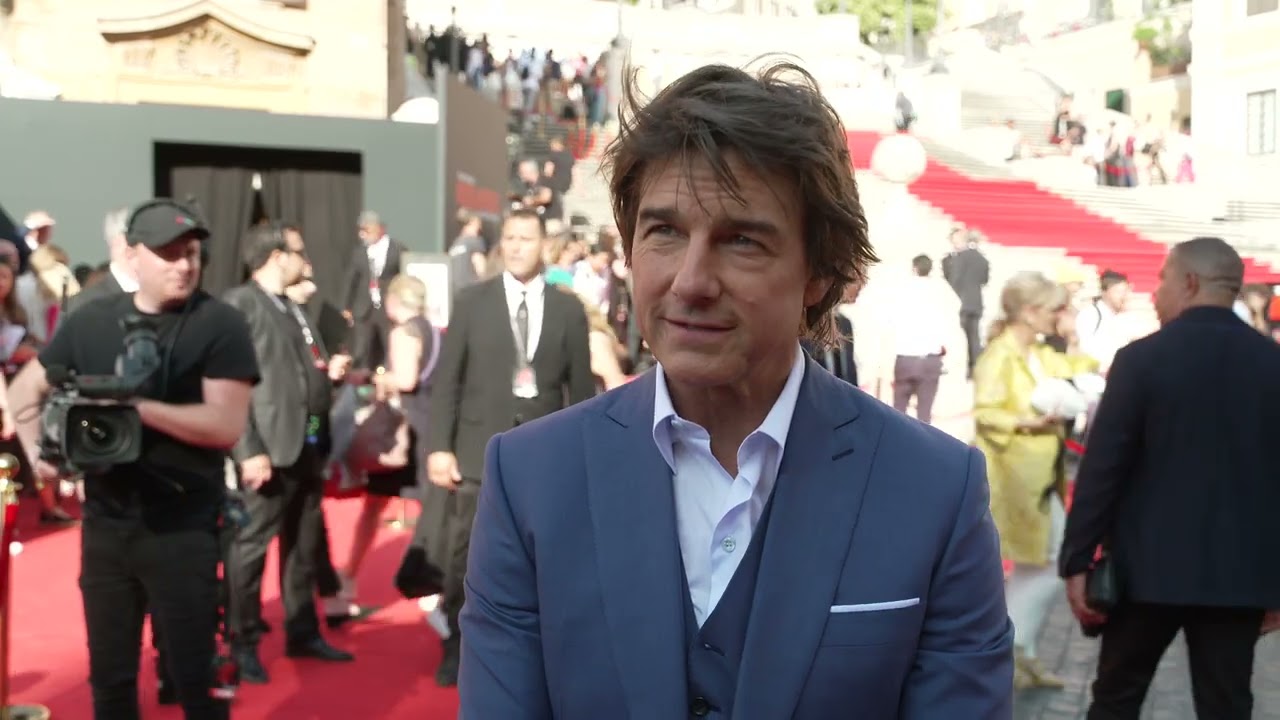 Tom Cruise Premiere Roma Mission Impossible Dead Reckoning part one