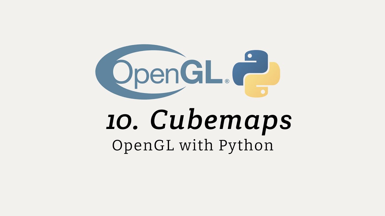 OpenGL с Python для начинающих: кубические карты