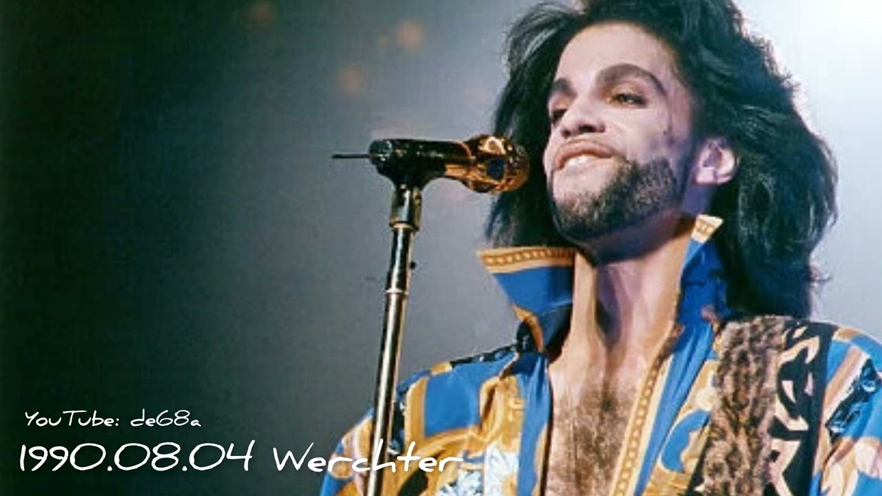 1990.08.04 Prince - Werchter ,  Festival Terrein (Soundcheck) - Live