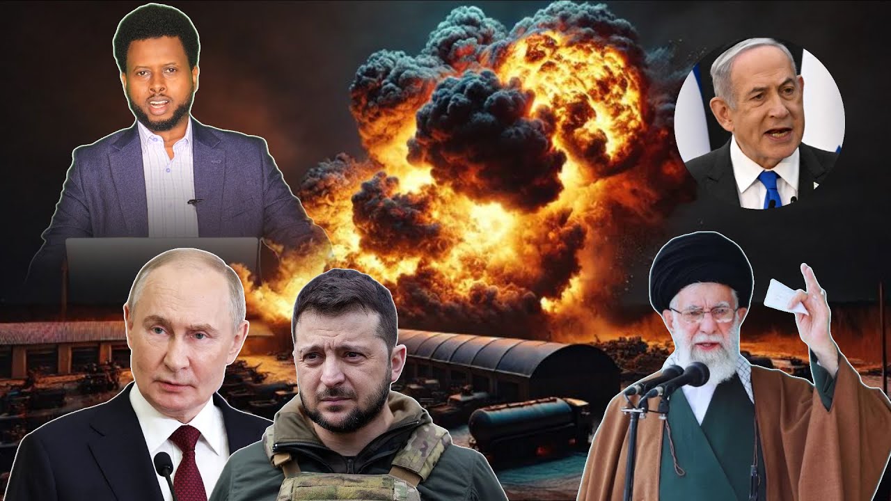 Putin oo farriin dagaal diray, diyaaradda F 16 oo la riday & Iiraan fursad u heshay aar-goosi
