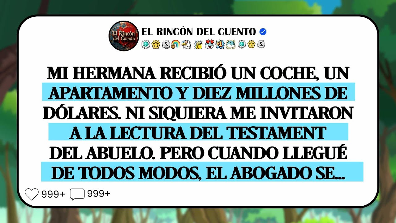 Mi Hermana Consiguió Un Coche, Un Piso Y Diez Millones. A Mí Ni Siquiera Me Invitaron...