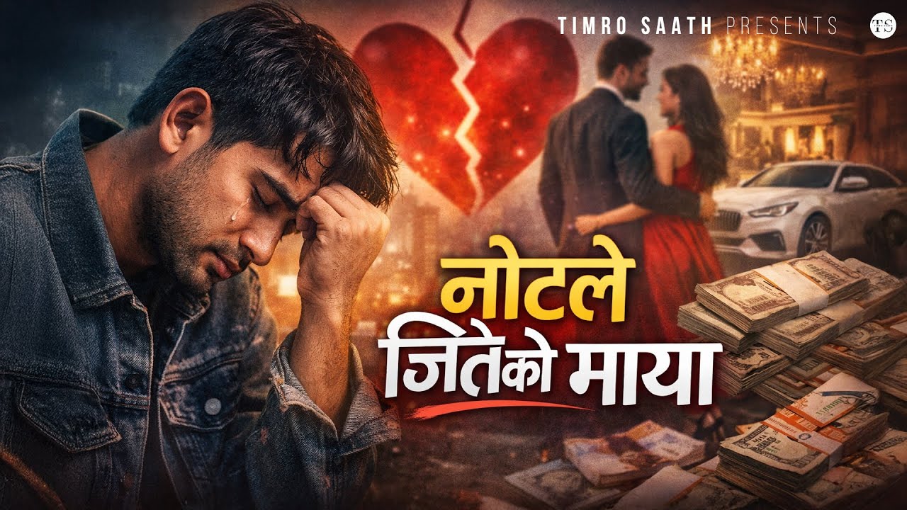 नोटले जितेको माया - Nōṭalē jitēkō māyā - New Sad Nepali Song / Notale Jiteko Maya / timro saath
