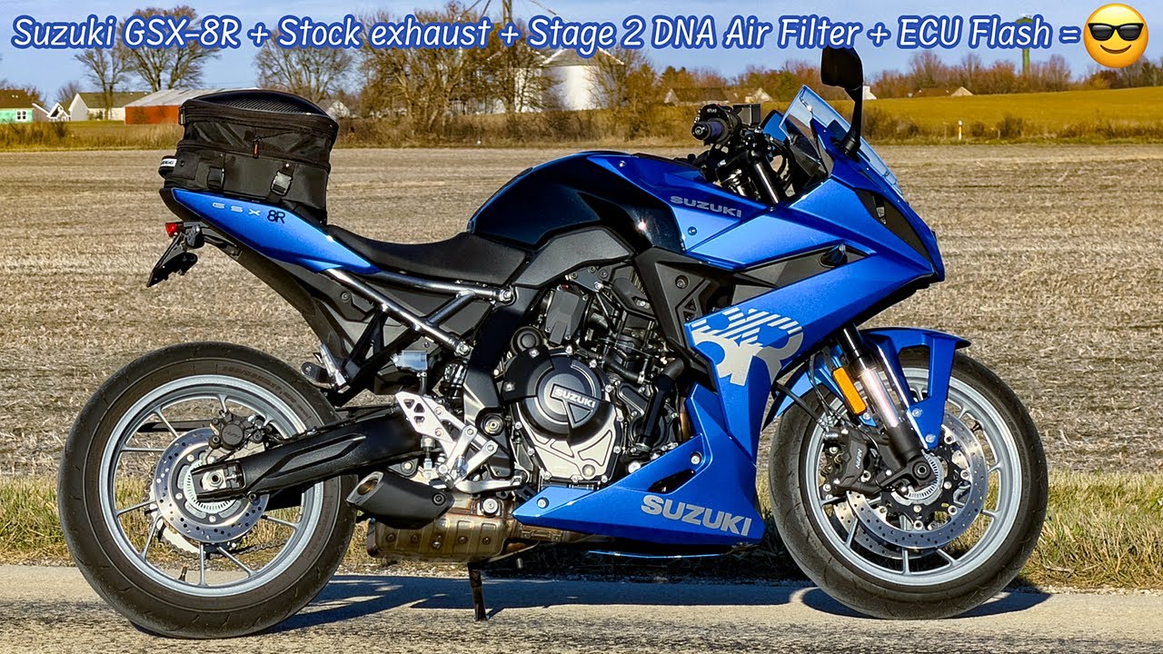 Обновление прошивки выхлопной системы GSX 8R Stock + ECU