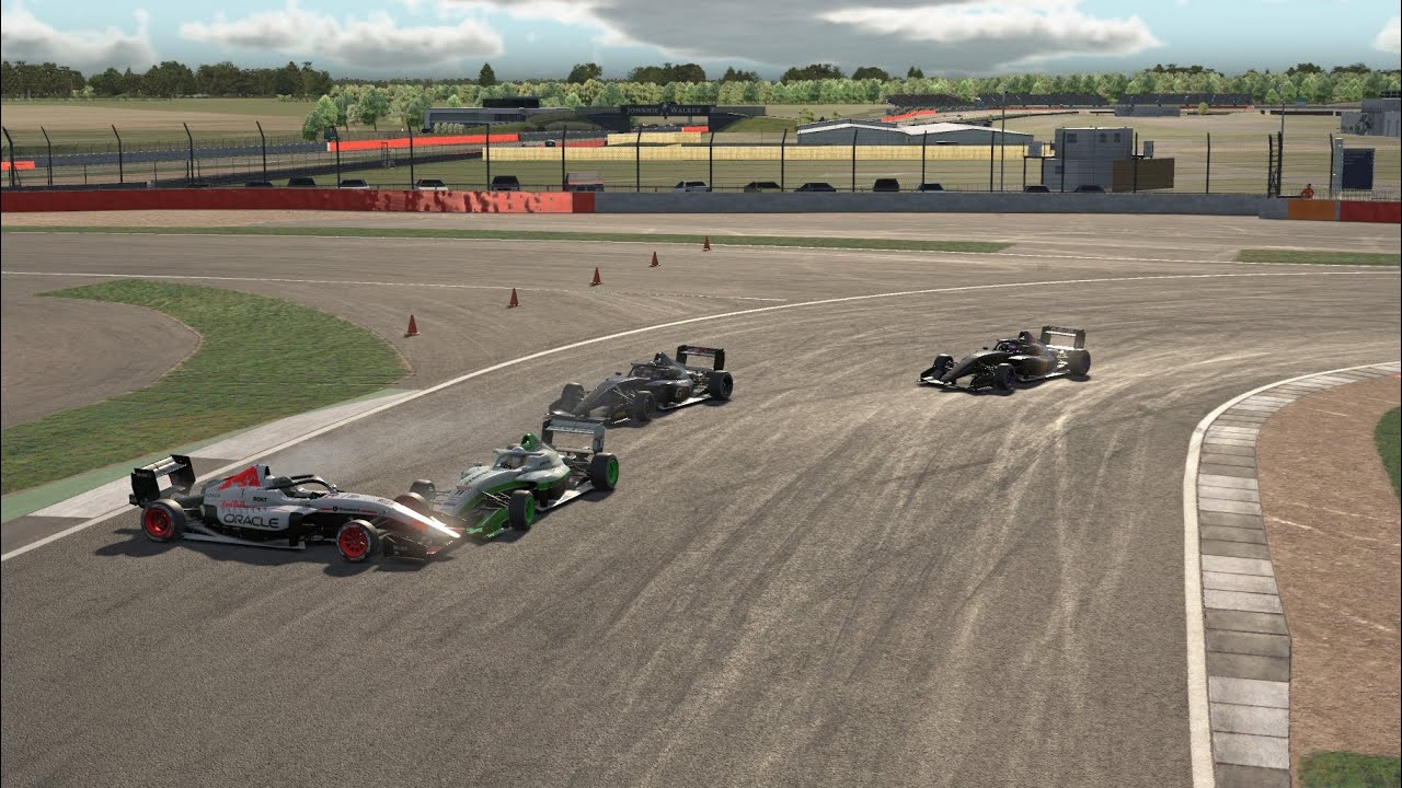 iRacing Motorsport Simulator - Super Formula Lights (fixed setups) - Silverstone GP - 20 min race