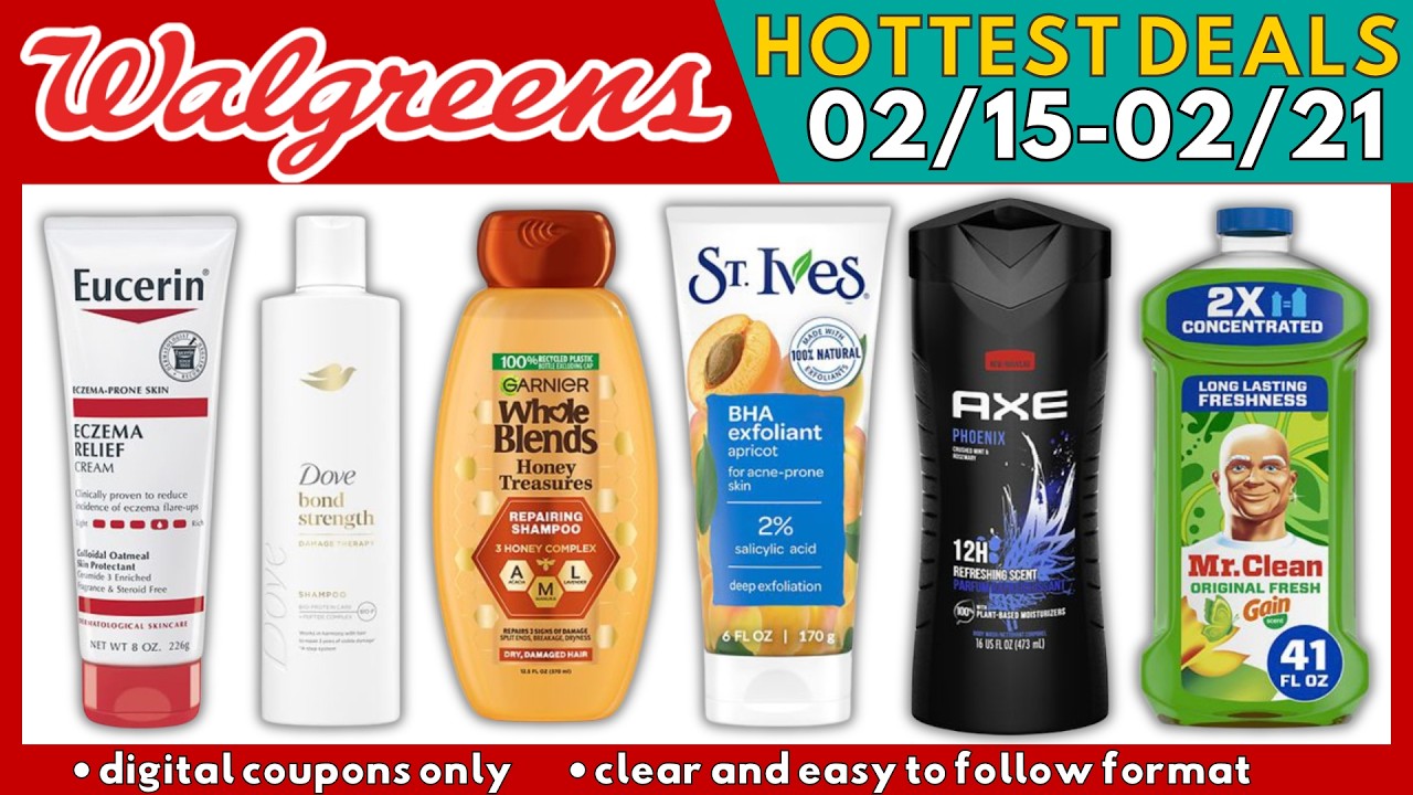 💁🏻&zwj;♀️ Горячие предложения Walgreens на этой неделе 15-21 февраля | Только цифровые купоны! #купоны