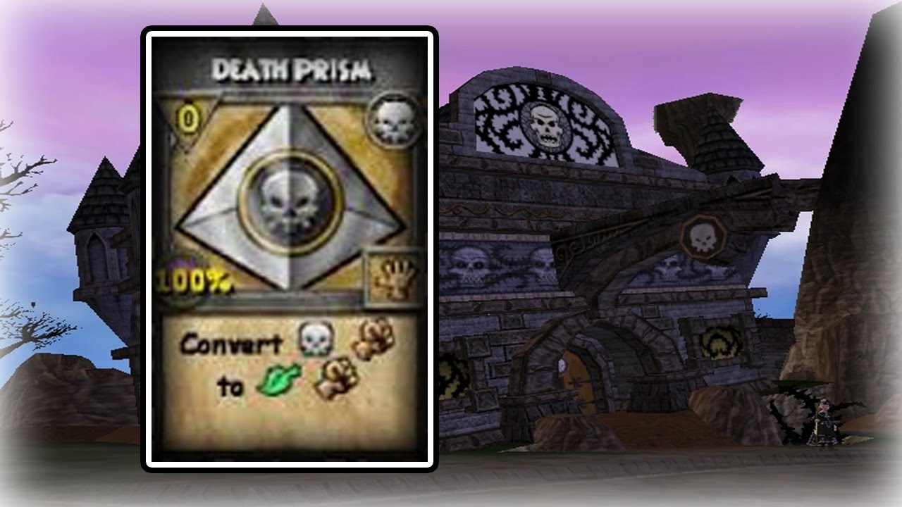 Wizard101: Death Prism! - Level 12 Death Spell