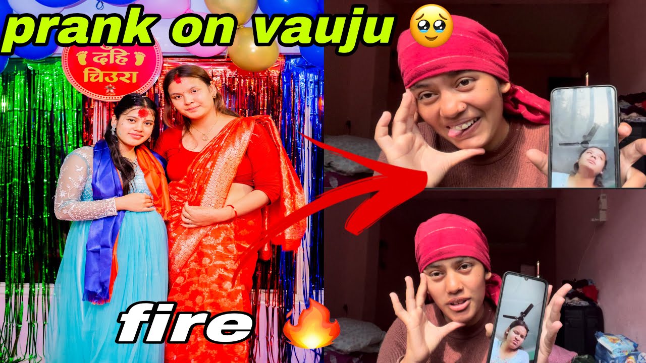 socheko thena prank garada nsocheko kura tha pauxu vana r 😭malia garada po relation break vayoko r 😡