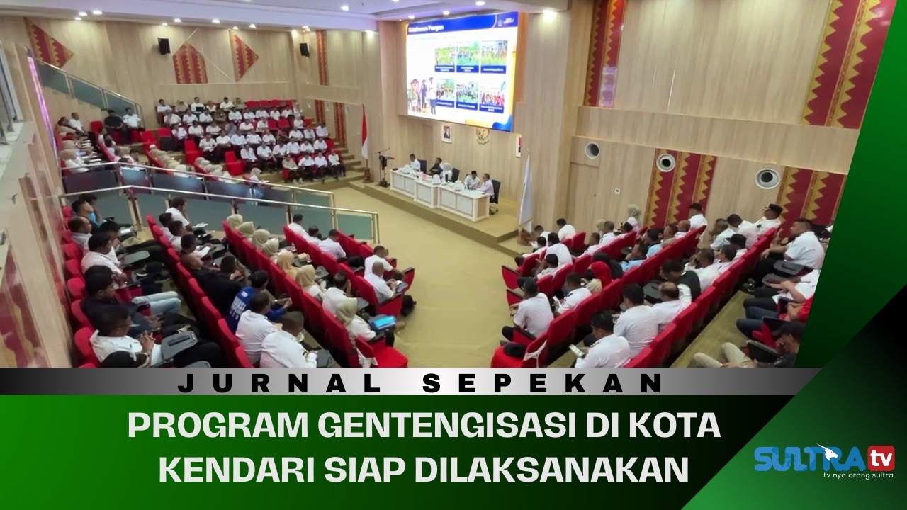 🟢Live Jurnal Sepekan : PROGRAM GENTENGISASI DI KOTA KENDARI SIAP DILAKSANAKAN | 15/02/2026