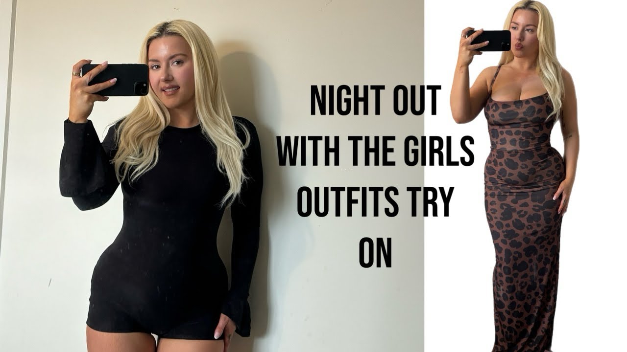 TRYING ON OUTFITS FOR A GIRLIE NIGHT OUT💕