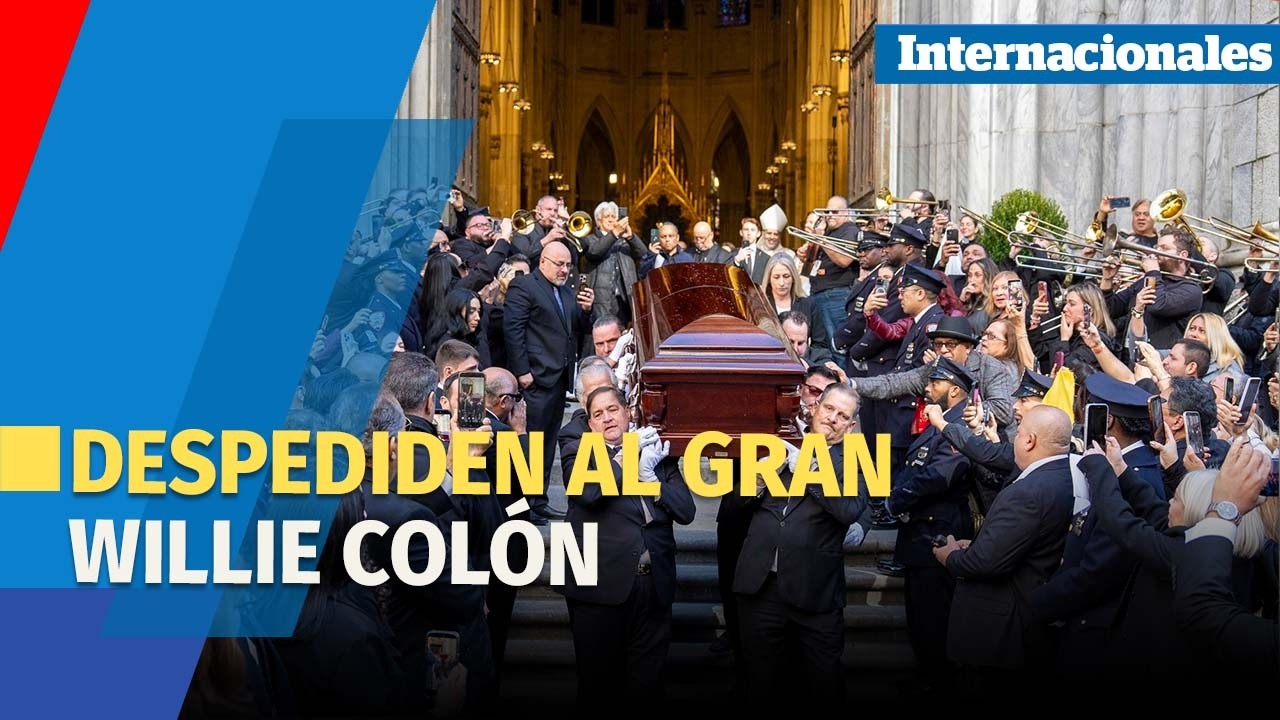 Despedida al gran Willie Colón con una misa pública en Nueva York