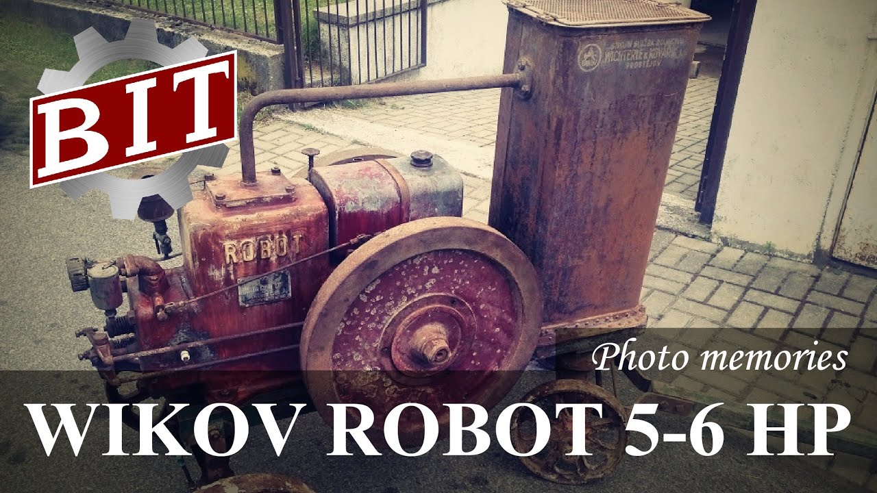 Stabilný motor Wikov Robot 5-6 HP