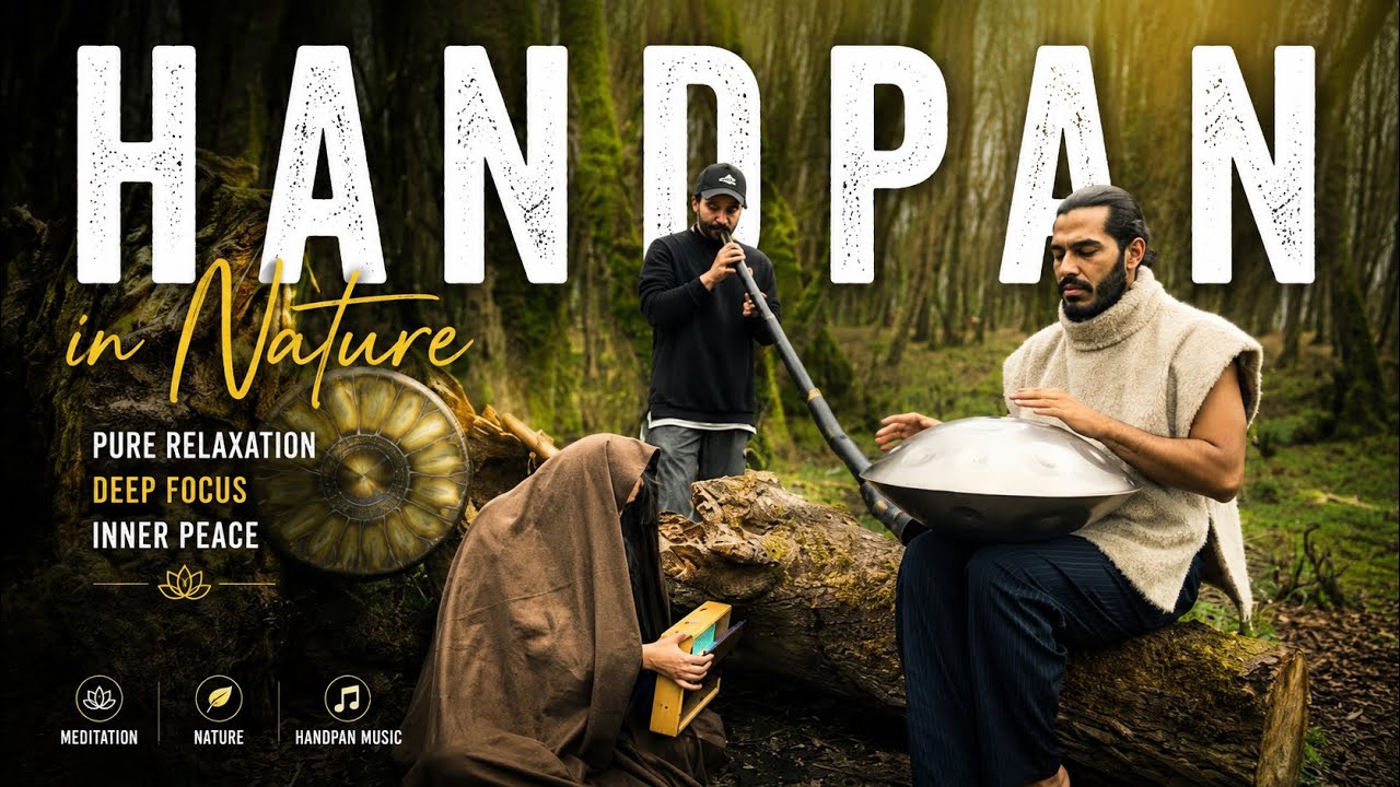 20 Minutes of Pure Sound Healing in Nature | Handpan, Mantra & Didgeridoo 