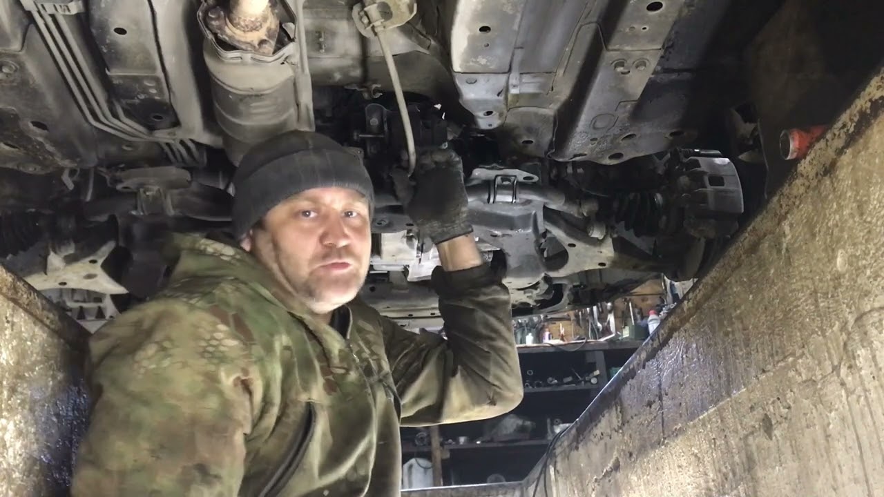 ЗАМЕНА КОРОБКИ ХОНДА СТРИМ
