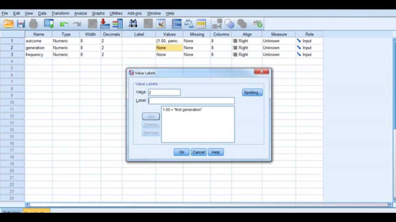 Chi-square Test of Association (SPSS)