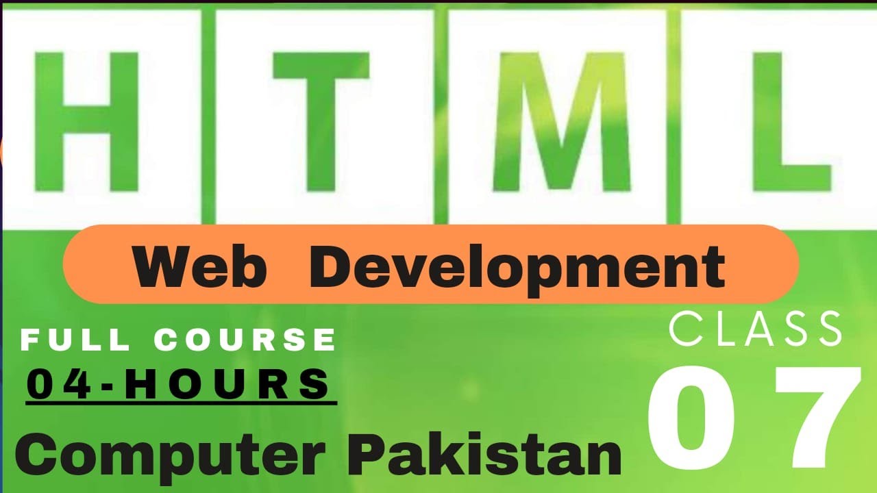 HTML (Website Banana) Seekho ؔ|  07 Html Fundamentals computerpakistan 7
