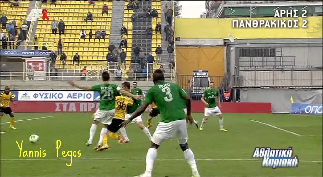 Άρης - Πανθρακικός 2-2 13η 1/12/13