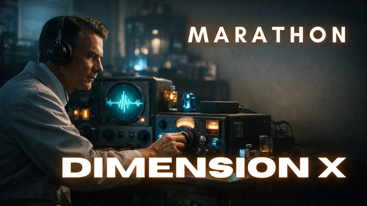 Dimension X - The Edge of Reality | Classic Old Time Radio Restored