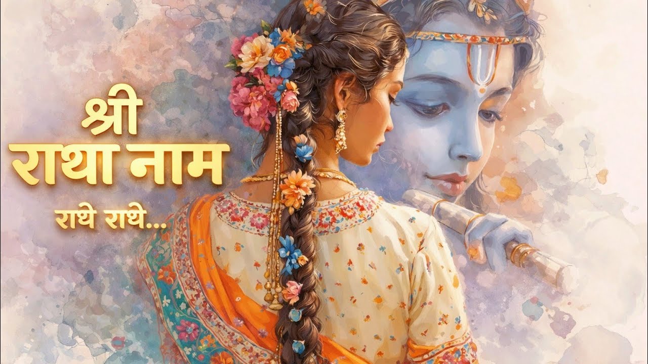 Shri Radha Naam song | 🌸 श्री राधा नाम जप | Radha Radha Bhajan 🌸