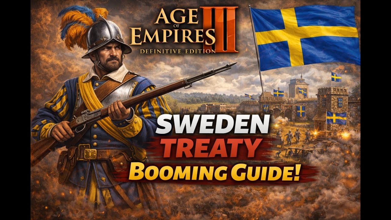 Age of Empires III Treaty Sweden Boom Guide
