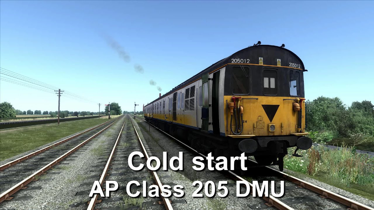 Class 205 DMU Cold start