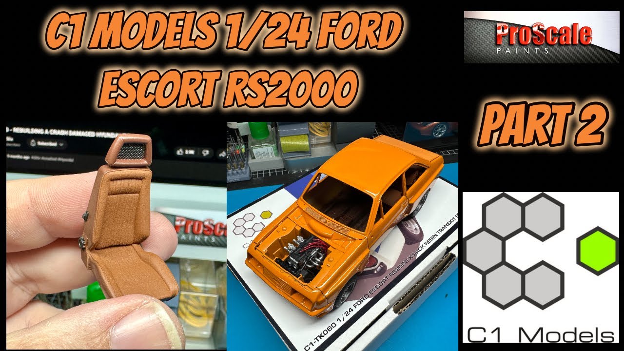Часть 2 — C1 Models 1/24 Ford Escort RS2000 X Pack