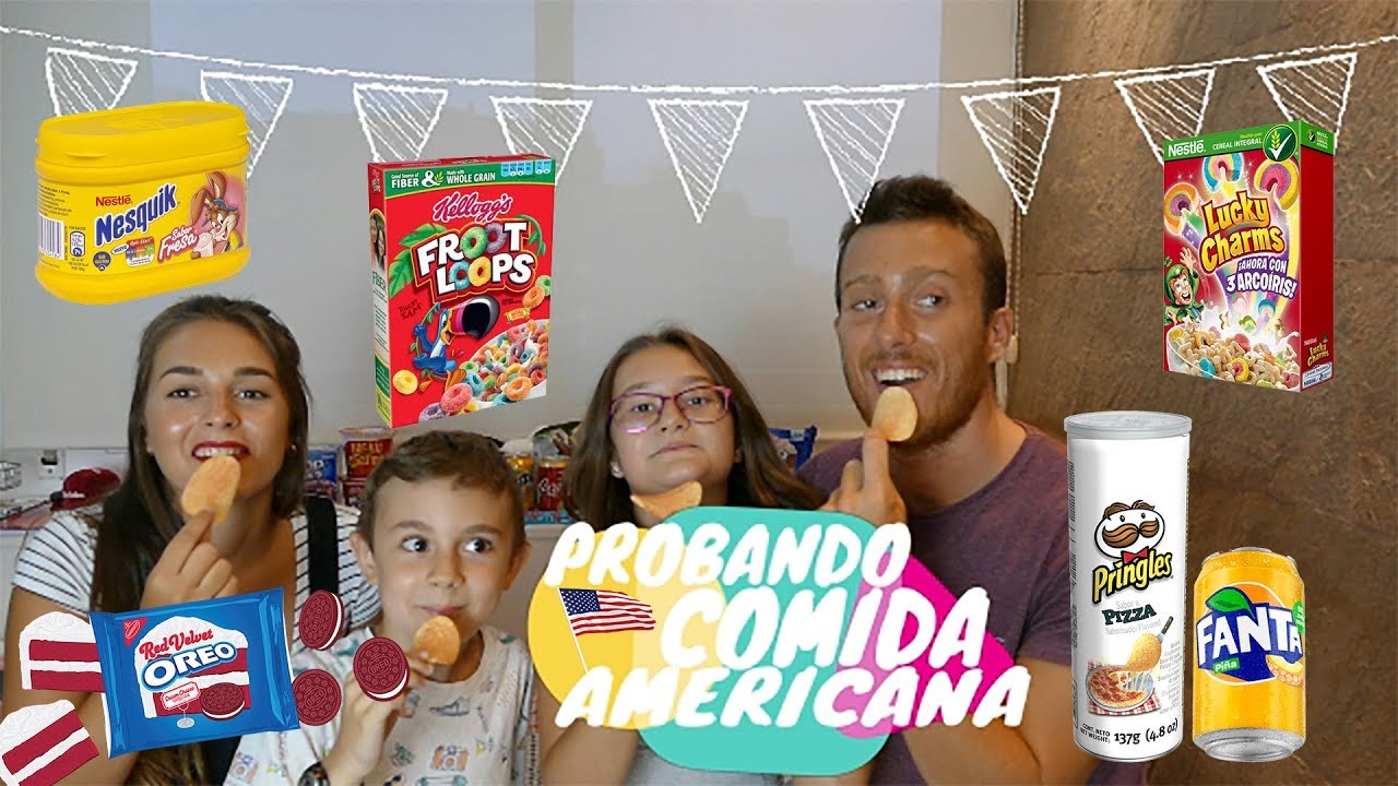PROBAMOS 10 INCRE&Iacute;BLES COMIDAS AMERICANAS que NO CONOCES &iexcl;GORDACOS! 😋
