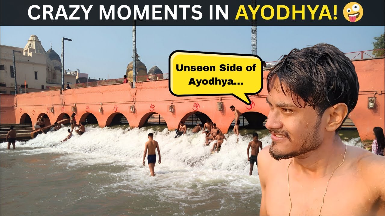 Unreal Moments in Ayodhya! Full Tour of Holy Places You MUST See 😇🚩