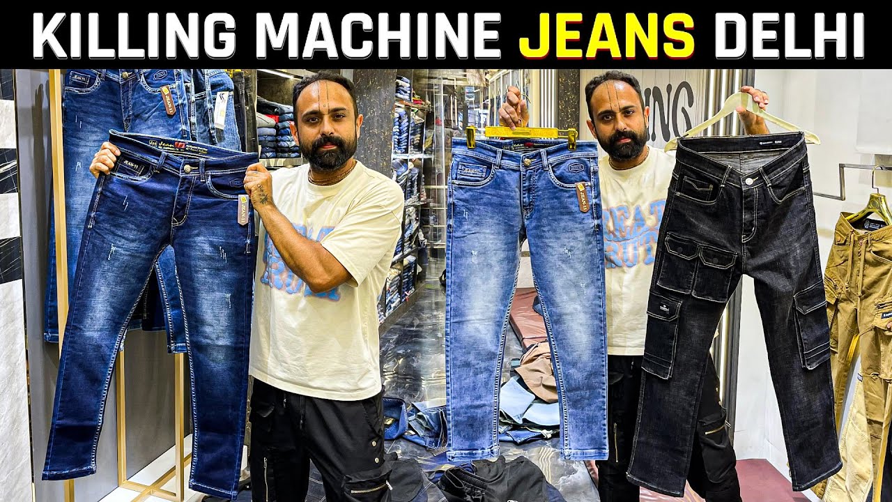 Biggest jeans manufacturer of delhi : Killing machine jeans
