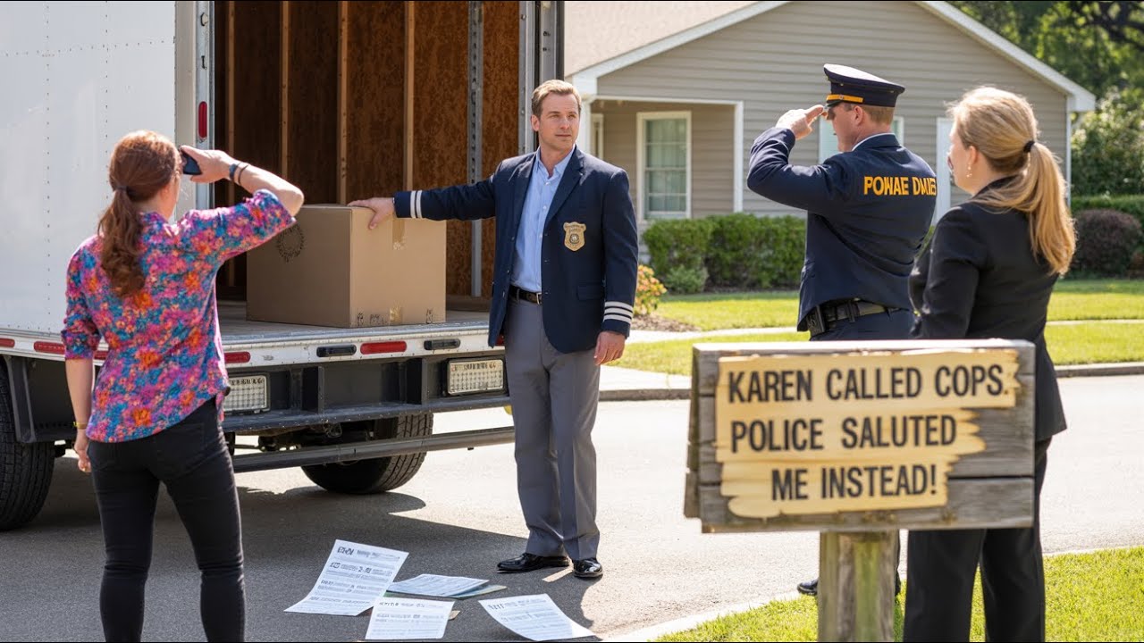 HOA Karen Called Cops to Stop Me Moving In — Police Chief Showed Up and Saluted Me First