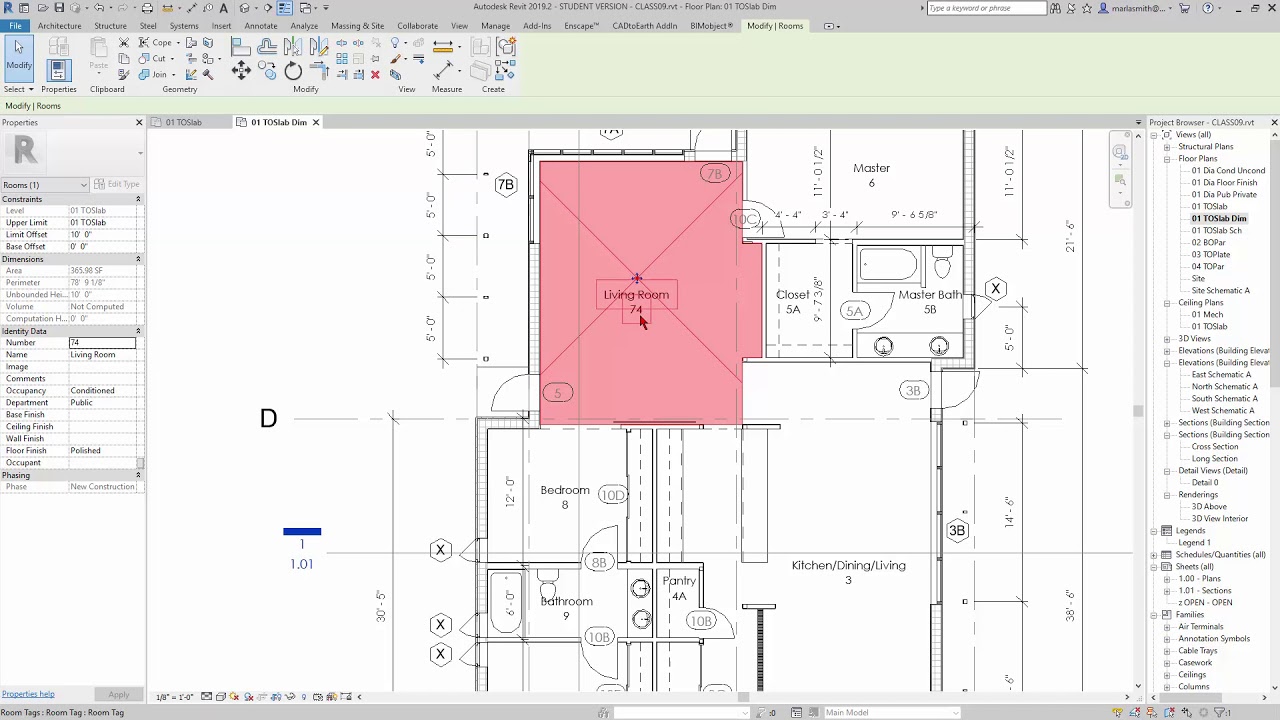 31 PSHD Revit Rooms Intro