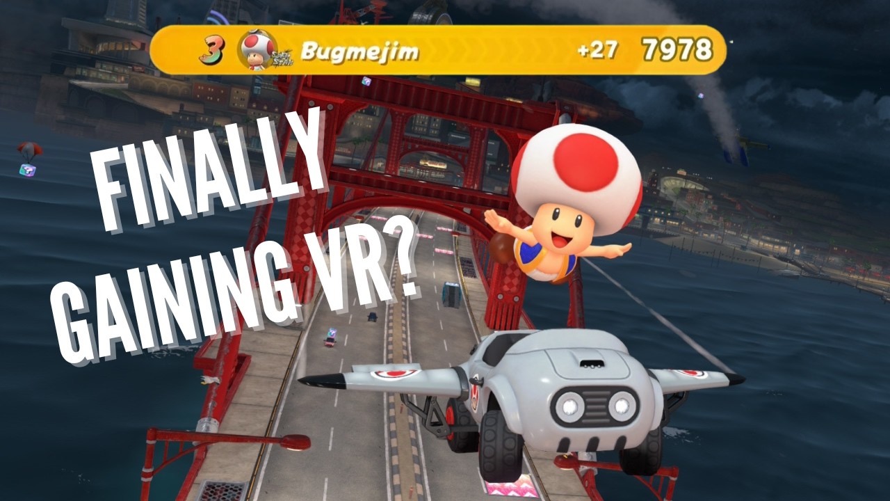 Actually Gaining Some VR in Mario Kart World!