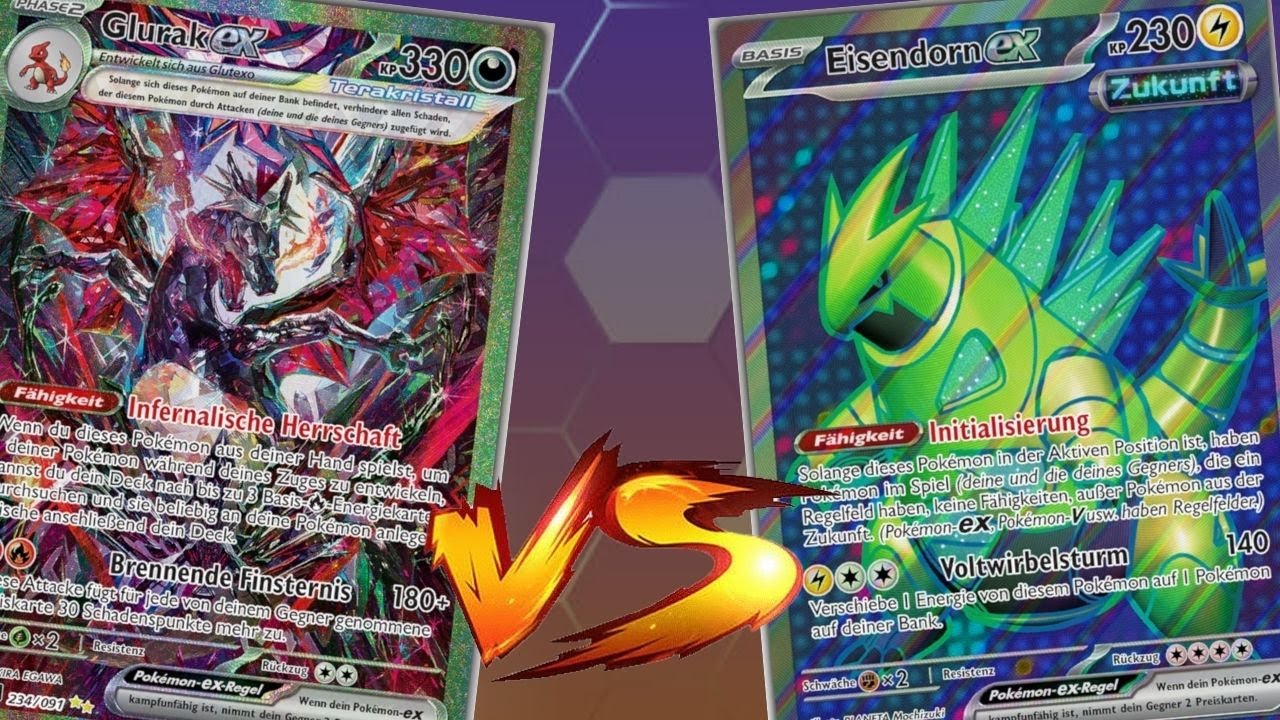 Glurak ex Deck! Pokémon TCG LIVE Glurak ex VS Eisendorn ex