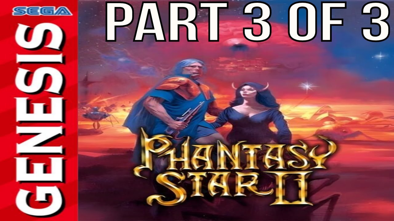Full Playthrough [1723] Sega Genesis [61] Phantasy Star II [Part 3 of 3]