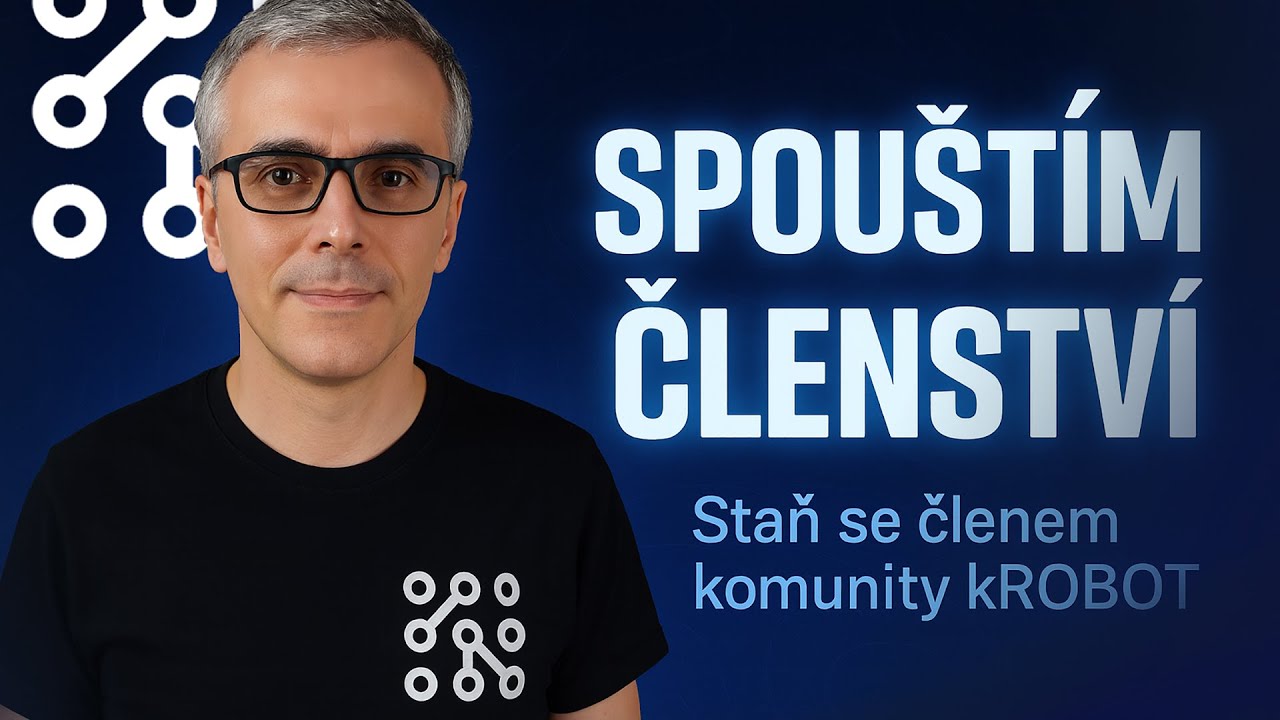 Staň se členem kan&aacute;lu kROBOT !!