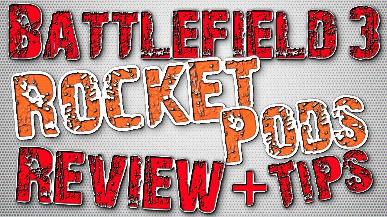 Battlefield 3 Jet ROCKET PODS | Review + Tips #8