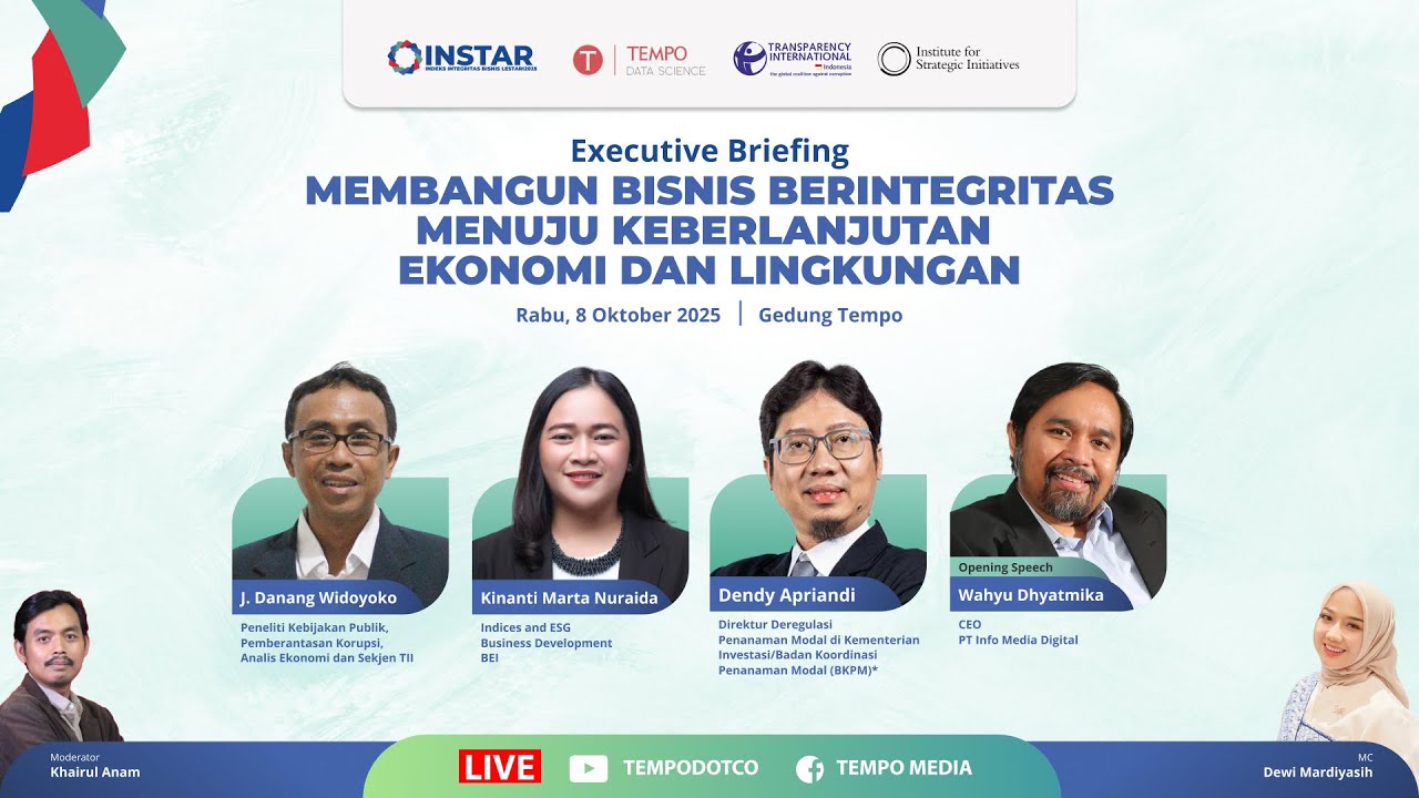 Membangun Bisnis Berintegritas Menuju Keberlanjutan Ekonomi Dan Lingkungan