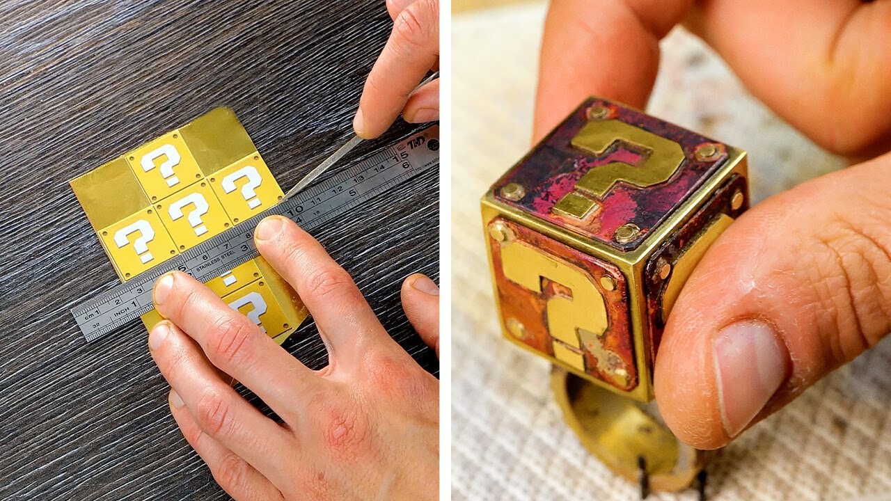 Create Your Own Super Mario-Inspired Ring at Home 🍄