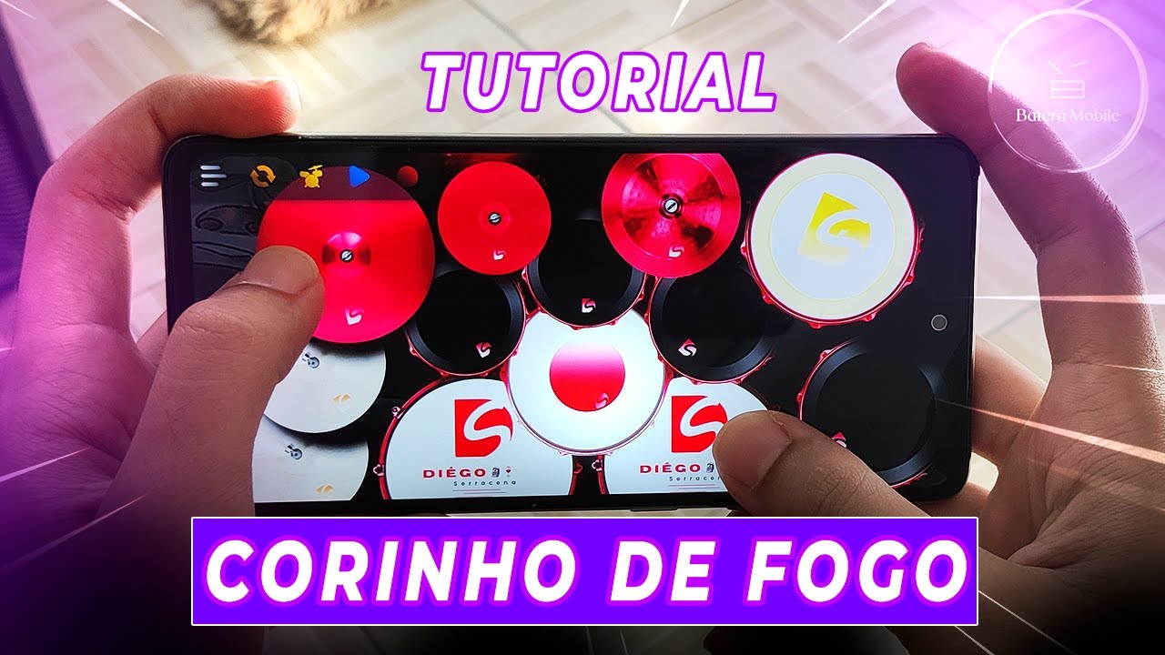Como tocar Corinhos de Fogo na Real Drum | [TUTORIAL] | Diêgo Serracena