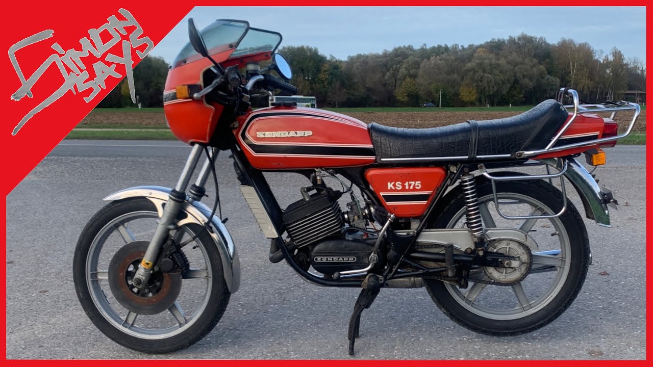 Zündapp KS 175 stand 30 Jahre und bekommt Kolbenklemmer / Motovlog