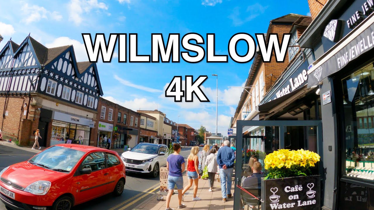 Wilmslow | Cheshire | Walk | 4K