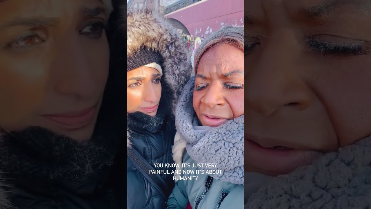 With Angela Harrelson in Minneapolis