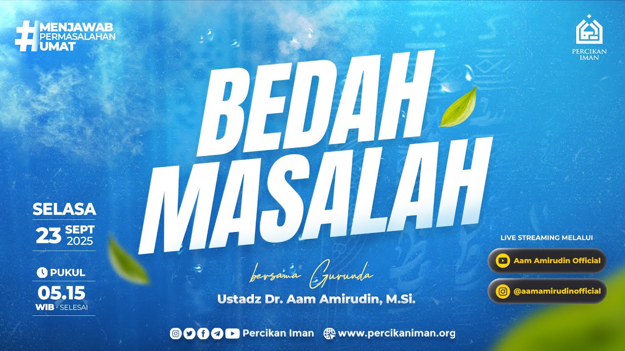 [LIVE] Bedah Masalah I Selasa, 23 September 2025
