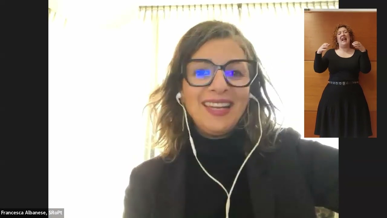 La Universidad Ante el Genocidio. Francesca Albanese