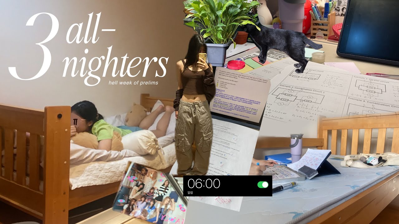 D-35 to O LEVELS | prelims hell week study vlog. 3+ all-nighters in a row, studying like mad