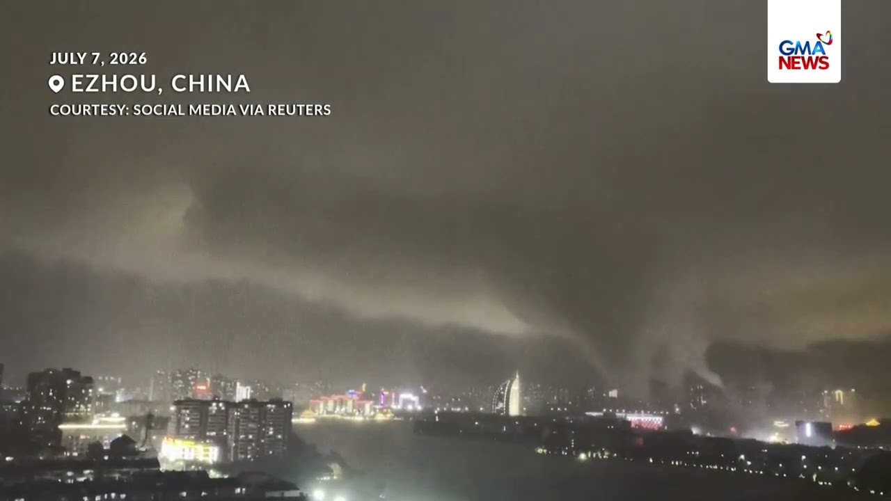 Tornado barrels through China's Ezhou City, kills 5 | GMA News