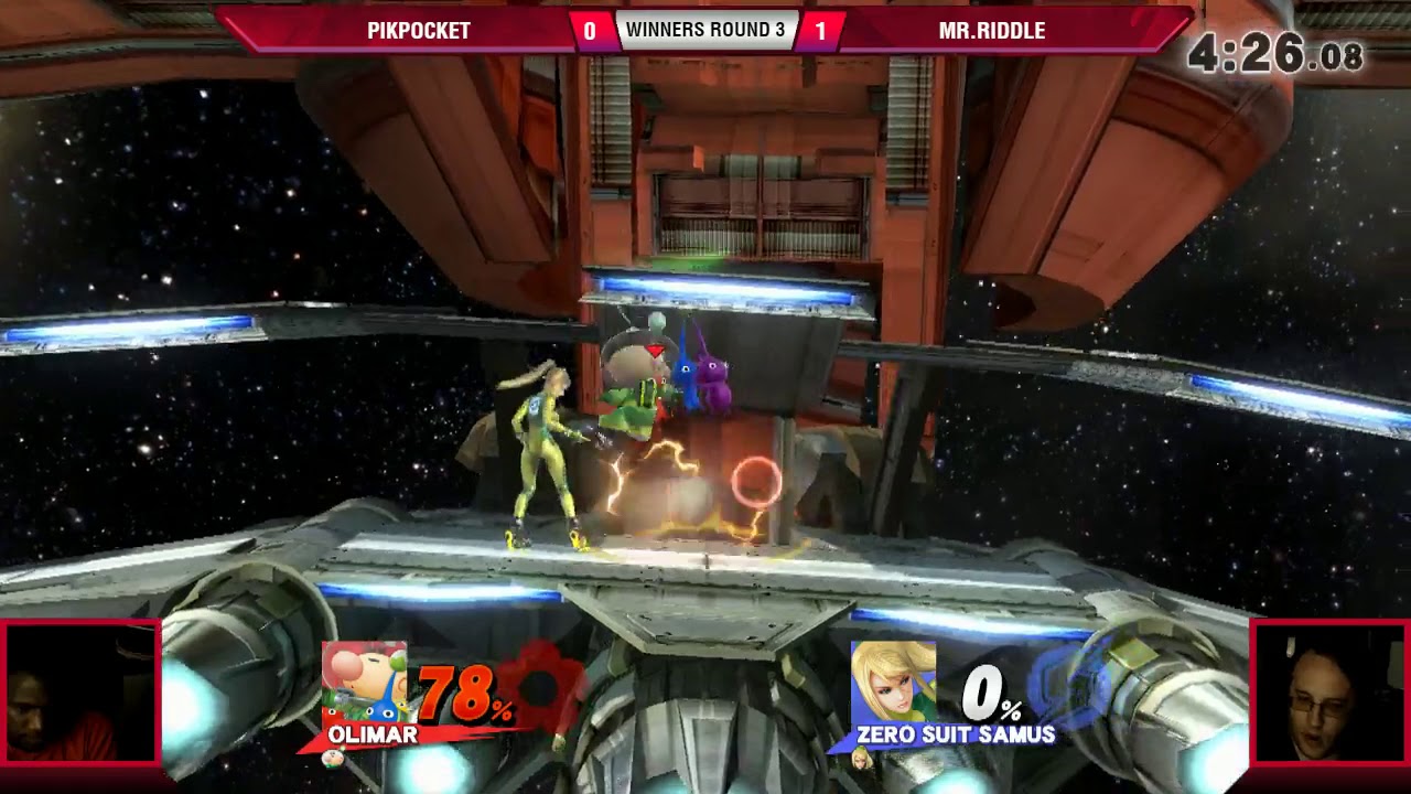 VS Weekly 7/19/18 - Winners R3 - CSM | PikPocket (Olimar) vs Mr. Riddle (ZSS) - Smash 4
