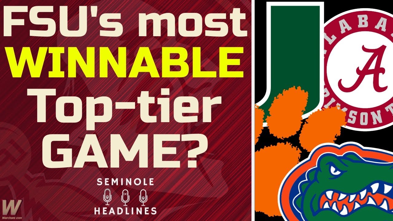 FSU Football & the most WINNABLE 'Big' Game of 2025? | Florida State Football | Seminole Headlines