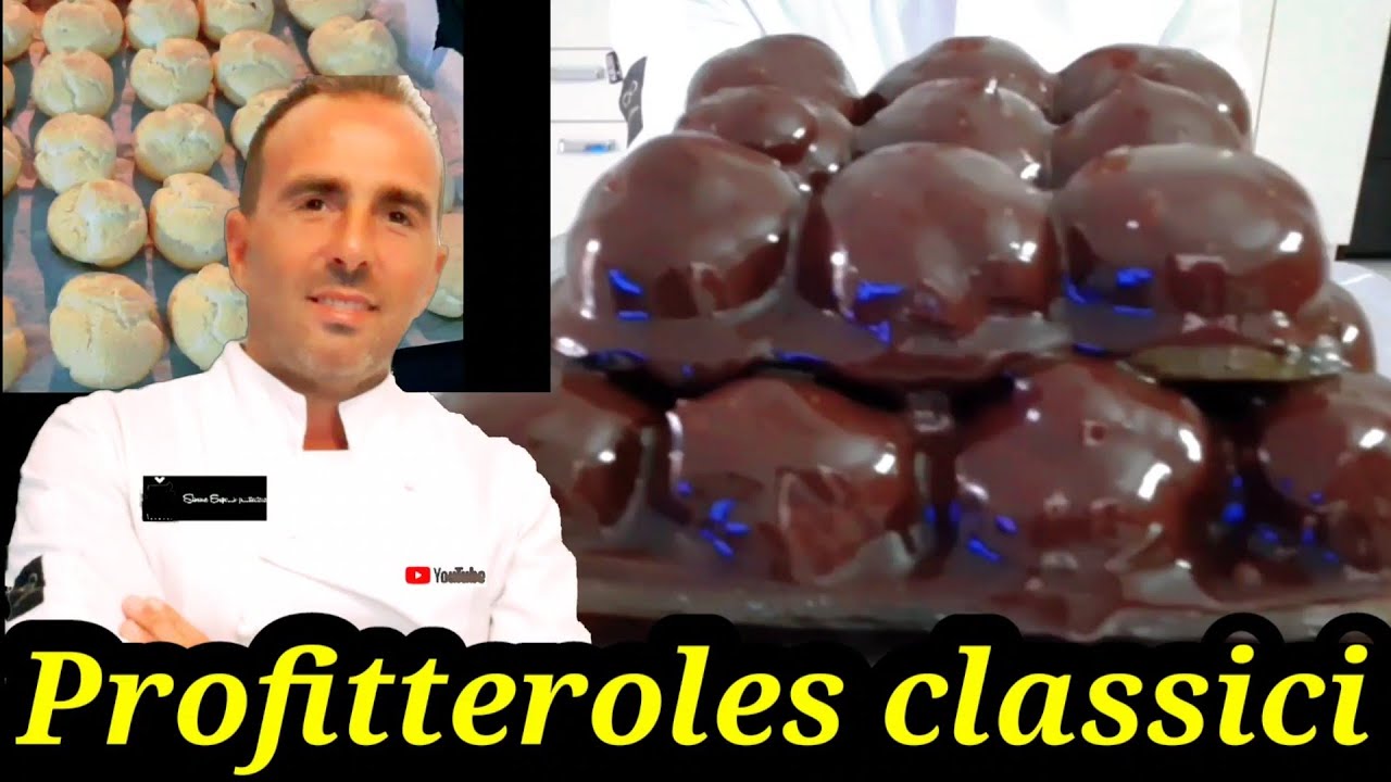 Profitteroles classici favolosi fatti a mano e spiegati perfettamente da un pasticciere napoletano