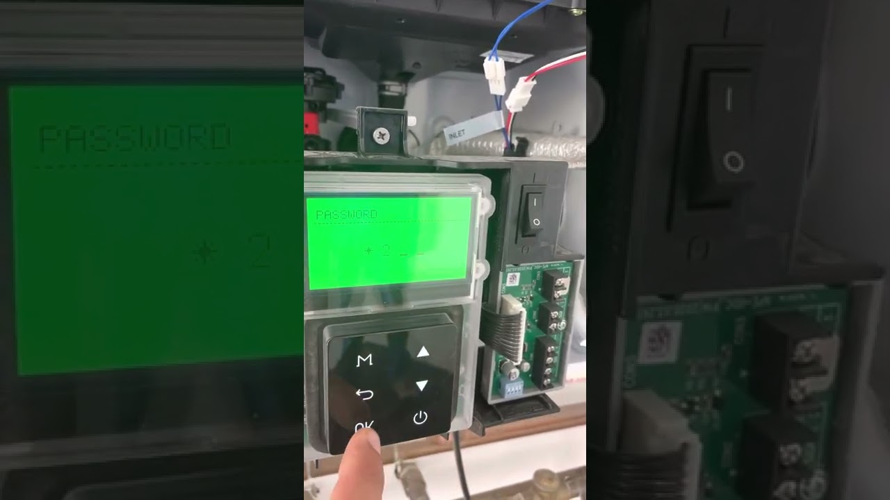NAVIEN TANKLESS WATER HEATER RECIRCULATION SET UP WITH DEDICATED RECIRCULATION LINE.