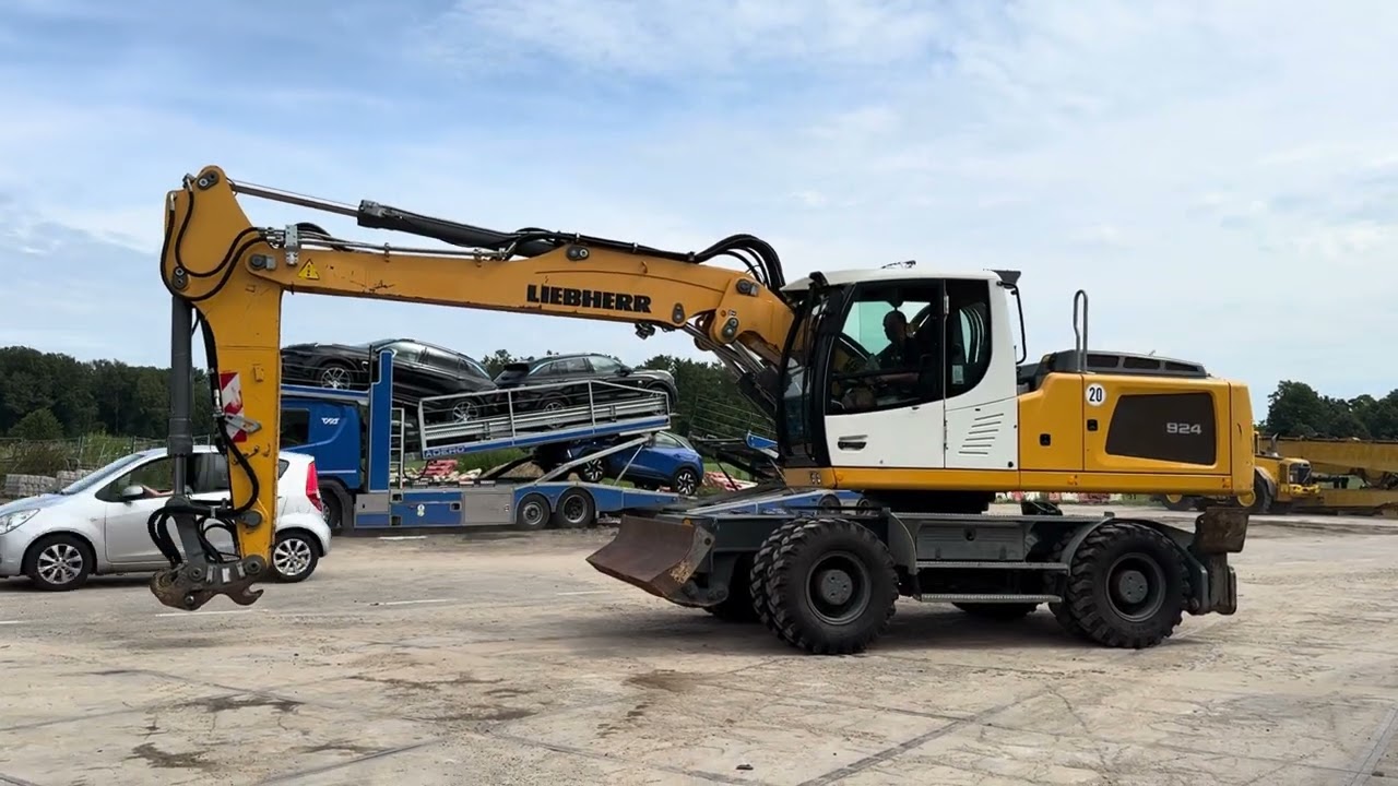 Liebherr A924 Litronic Mobile Excavator - Year: 2017 (Refnr. BM6047)